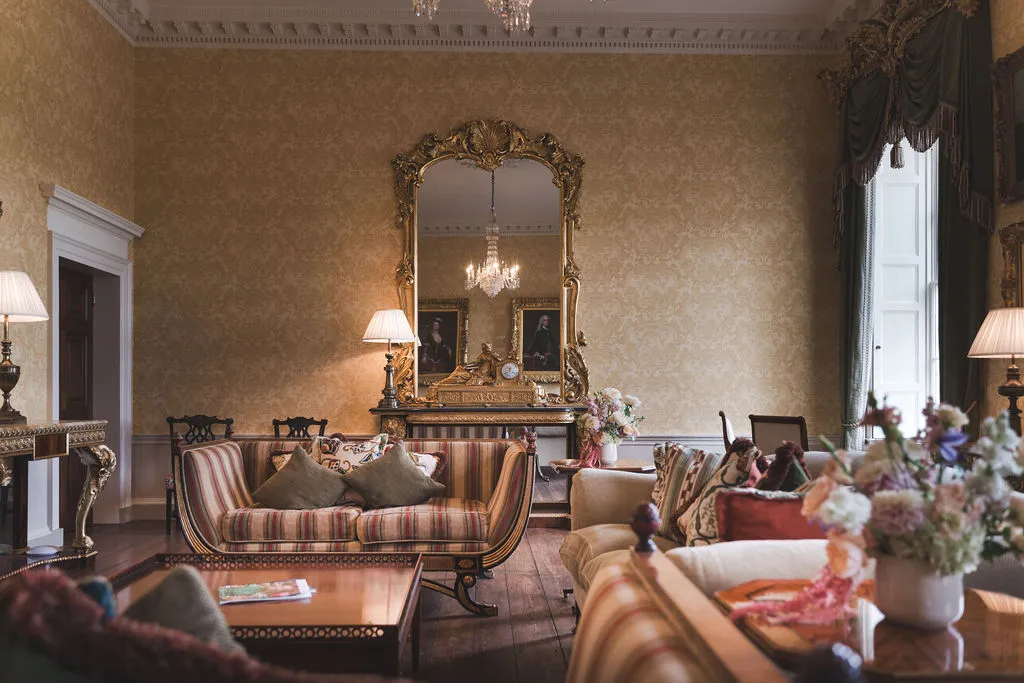 The gold drawing room